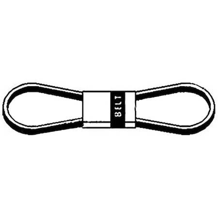 Aftermarket PTO Belt fits 754-04055 954-04055 Stamped & Fabri Fits CATed Decks GTX2154 GT204 MOB40-0009